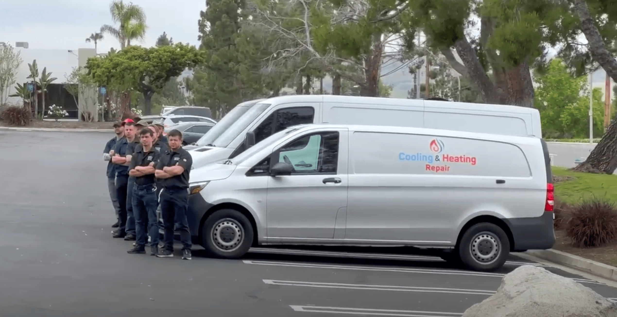 cooling and heating repair team